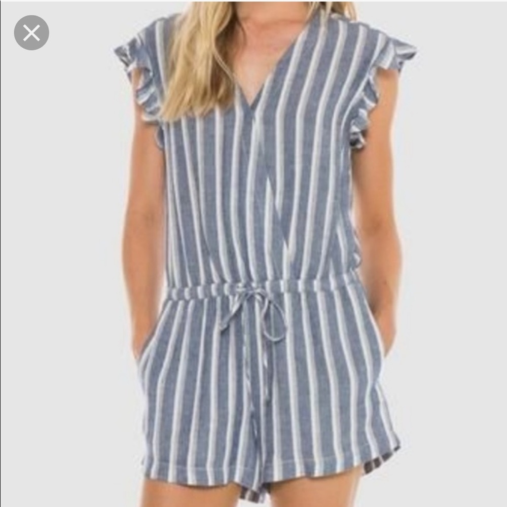 NWOT Cloth & Stone | Striped Romper